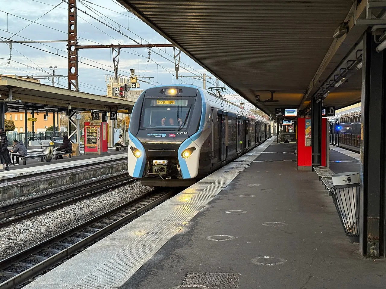 Ligne RER D, Île-de-France