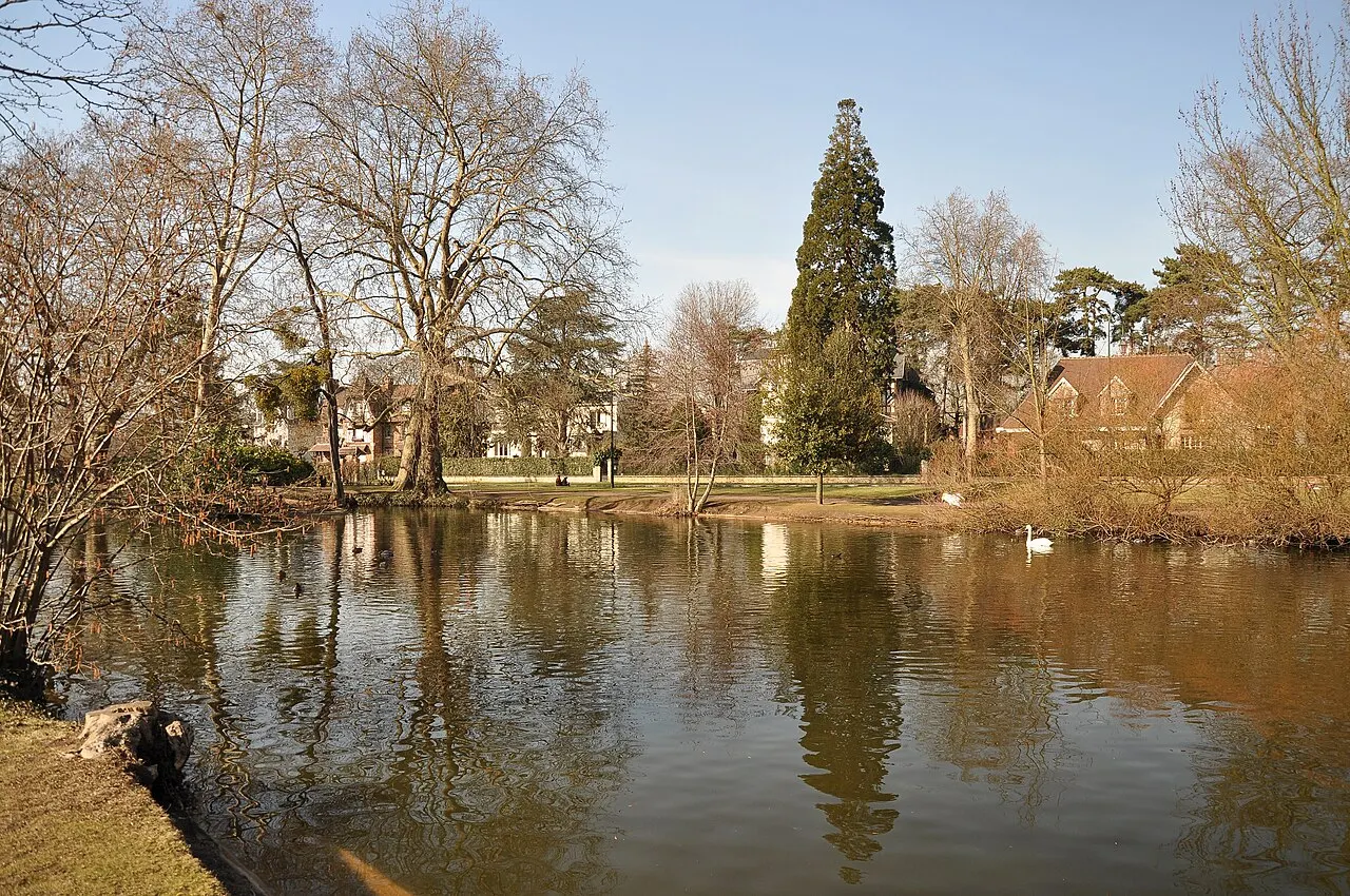 Le Grand Lac des Ibis au Vésinet, ville-parc des Yvelines
