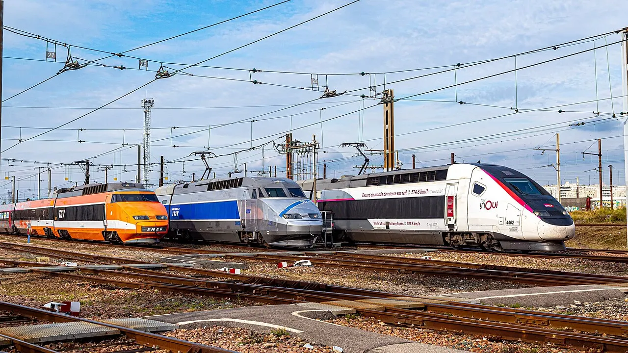 TGV, train à grande vitesse SNCF