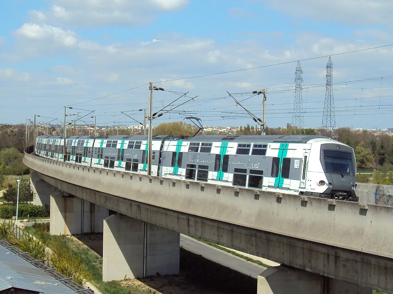 Ligne RER A, Île-de-France